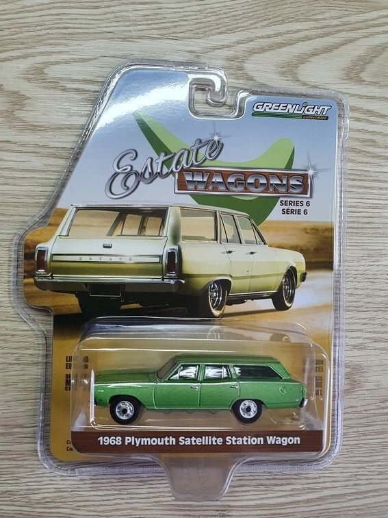 PLYMOUTH SATELLITE STATION WAGON 1968 - 1/64 GREENLIGHT - Photo 1/1