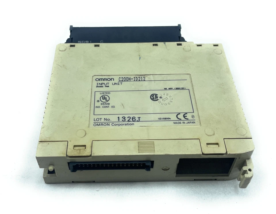 Omron C200H-ID212 Input Unit 24VDC 7MA NK APP. (88A120) 16 Digital - Image 1 of 4