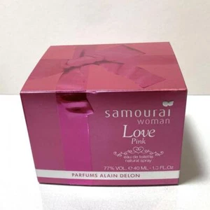 ALAIN DELON samourai woman Love Pink 40ml 1.35 oz eau de toilettd Discontinued - Picture 1 of 5