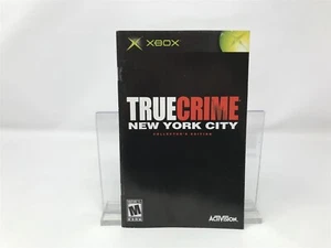 True Crime: New York City - Microsoft Xbox OG - Manual de instrucciones solo FRANCÉS  - Imagen 1 de 1