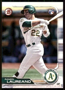 2019 BOWMAN BASE #38 RAMON LAUREANO ATHLETICS ROOKIE RC - Picture 1 of 2