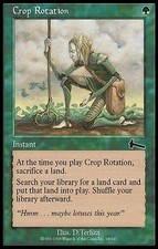 1X Crop Rotation - Urza's Legacy - * LP * MTG CARD