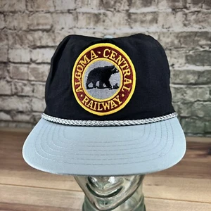 Algoma Central Railway Hat Snapback Trucker Cap EXCELLENT condition! - Picture 1 of 5