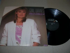 GAIL DAVIES- WHERE IS A WOMAN TO GO- COUNTRY PROMO LP, RCA VICTOR AHL1-5187 (EX) - Picture 1 of 4