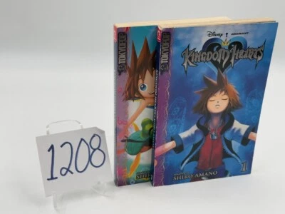 Light Novels - Kingdom Hearts, Volumes 1 & 3, Square Soft, Disney, 2006, VG Cond - Image 1 of 4