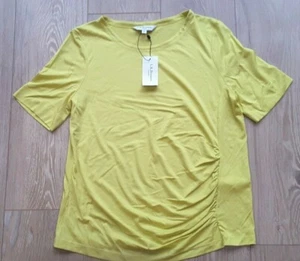 NEU L K BENNETT S/12 LIBBY limettengrün Wickel T-Shirt/Top Jersey Kurzarm 65€ - Bild 1 von 10