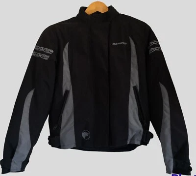 Bering Damen Motorrad Jacke Gr. T3 / 42 schwarz / silber - Bild 1 von 4