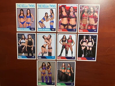 WWE Divas Bella Twins Brie Nikki Wrestling Sports Cards (WWE-3) - Image 1 of 2
