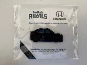 Twitch Rivals | 2025 Honda Exclusive Civic Hybrid Pin - TwitchCon 2024 LE5000 - Picture 1 of 2