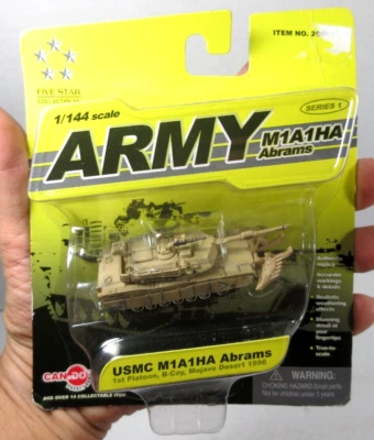 2004 Can Do Dragon 1:144 Army 1996 USMC M1A1HA Abrams battle tank model 20091 - Image 1 of 4