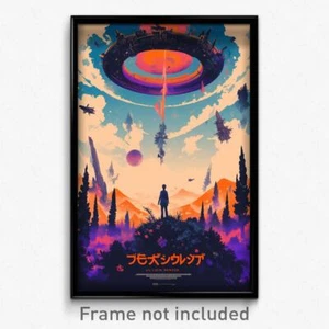 Griechisches Filmposter - Unfruchtbares Repository (Griechenland psychedelische Kunst Retro-Filmdruck) - Bild 1 von 1