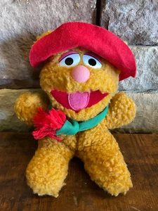 Vintage 1987 Jim Henson Muppet Baby Fozzie Bear Christmas 8" Plush - Picture 1 of 5