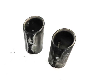 15-18 AUDI Q3 (8U) 2.0L MOTOR TURBO TRASEIRO ESQUERDO E DIREITO SILENCIADOR PONTA DE ESCAPE CONJUNTO 2 - Imagem 1 de 4