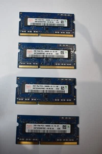 Hynix HMT325S6CFR8C 4 x 2GB, PC3-10600S (DDR3-1600), DDR3 SODIMM, RAM Module - Picture 1 of 2