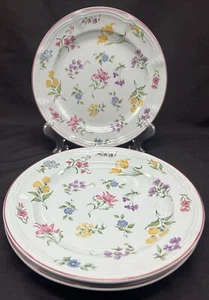 Strasburgo Georges Briard insalata piatti da dessert blu floreale francese set di 3 7,5" - Foto 1 di 6