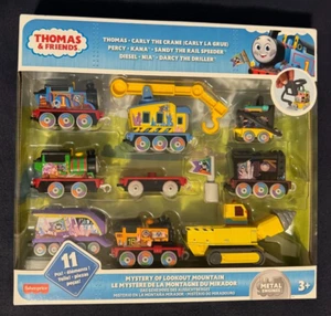 Thomas & Friends Mystery of Lookout Mountain 11 Pieces Metal Engines - NIB - Picture 1 of 6