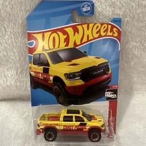 2023 HOT WHEELS 2020 RAM 1500 REBEL Yellow 238/250 HW Rescue Treasure Hunt NEW. - Picture 1 of 12