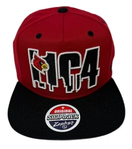 Zephyr NCAA Louisville Cardinals SELTEN "L1C4" 5-Panel flacher Schirm Druckknopflasche Mütze Neu mit Etikett - Bild 1 von 5