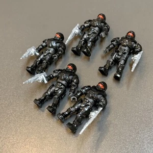 NEW 5 ATHLON Mega Bloks Construx Halo Warthog Security Patrol Figure GBW74 #E - Picture 1 of 5