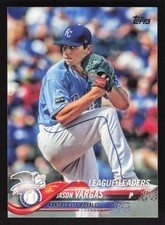 2018 Topps Series 1 Jason Vargas #327 Kansas City Royals