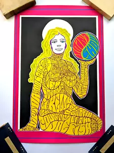 Póster de exposición 1967 Joint Show Wes Wilson Stanley Mouse et al arte psicodélico - Imagen 1 de 6
