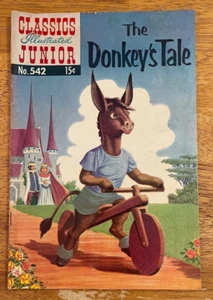 Classics Illustrated Junior Comics #542 The Donkey's Tale Oktober 1965 gut - Bild 1 von 5