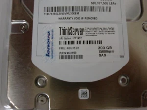 Lenovo  67Y2503 ST3300657SS 15K.7 600 GB, Int. 15K RPM,3.5"  - Picture 1 of 5