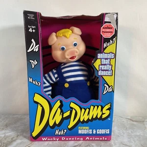 Vintage 1995 Da-Dums Huh Wacky Stupidiz Dancing Pig Trendmasters ritirato da collezione - Foto 1 di 6
