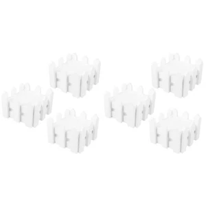 6 stücke Künstliche Kunststoff Blumentopf Moos und Vase Gefälschte Set - Bild 1 von 12