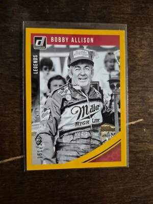 2019 Donruss Racing Bobby Allison Legends Gold #/299 - Image 1 of 2