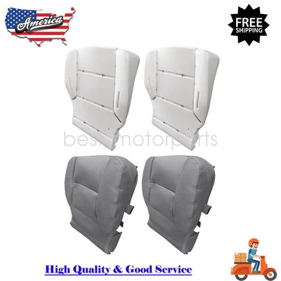 Driver Passenger Bottom Cloth Seat Cover Gray & Foam Pad For 15-19 Sierra Yukon Foto 1 de 4