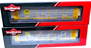 2 x Fox Valley Intermountain N CSX TTGX Bi-Level Auto-Rack Car 974685 & 979135 - Bild 1 von 3