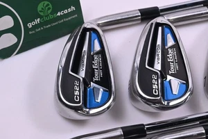 Tour Edge C522 Irons / 5-PW / Regular Flex KBS MAX 80 Shafts - Picture 1 of 7