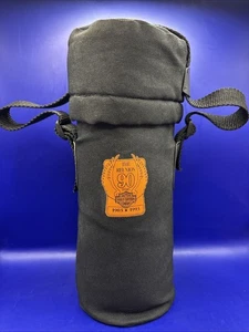 Harley Davidson 90 Years Reunion 1993 negro aislado enfriador de botellas de vino portador - Imagen 1 de 10