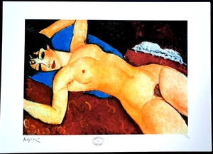 Amedeo Modigliani - Nu Couche - 70x50 cm Limitiert 37/250 - Picture 1 of 4