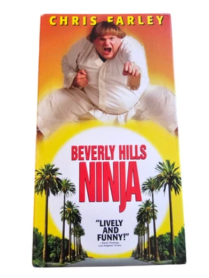 Beverly Hills Ninja Vintage VHS Tape Chris Farley - Image 1 of 2