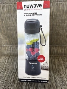 NUWAVE Lg. Licuadora portátil para llevar 16 OZ batidos batidos de proteínas - Imagen 1 de 2