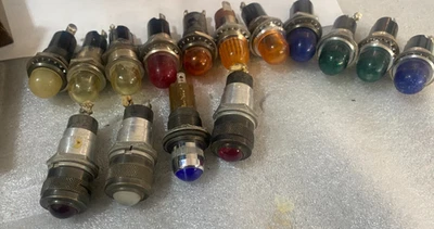 Lote de 15 luces indicadoras de panel de diálogo Foto 1 de 3