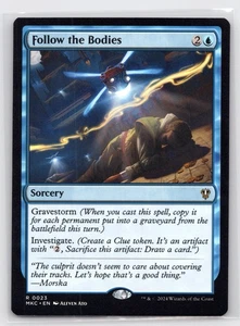 Magic the Gathering Follow the Bodies R Commander: Murders at Karlov Manor 23 NM - Picture 1 of 2
