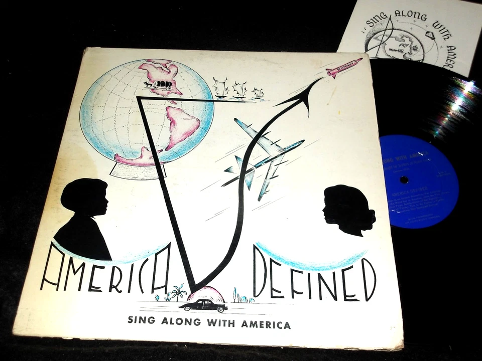 ODDBALL Early 60s Parochial OHIO Schools Private PATRIOTIC LP AMERICA DEFINED Foto 1 de 1