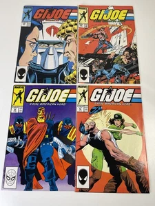 G.I. Joe A Real American Hero 64 30 67 69 NEWSSTAND 4 Book Marvel Copper Age Lot - Picture 1 of 9