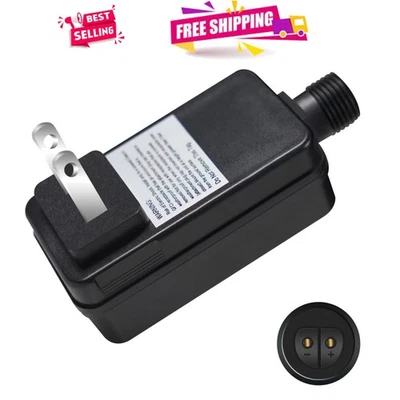 Fonte de alimentação listada 12V 1A - Perfeita para infláveis de quintal e luzes de corda - Imagem 1 de 4