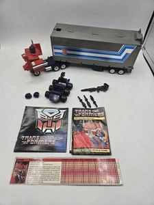 Near MINT & Near COMPLETE 1980-1982 Transformers G1 OPTIMUS PRIME Autobot Hasbro - Picture 1 of 17