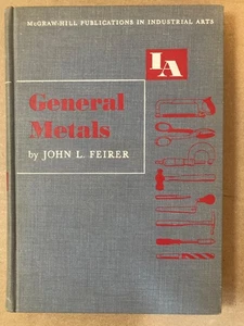 VINTAGE 1952 ART METAL WORK TOOLS PROJECTS FINISHING CLASSIC ART DECO MCM DESIGN - Picture 1 of 5