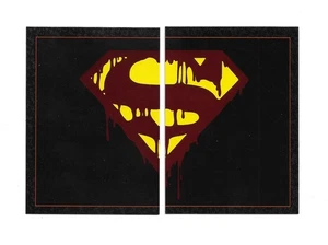 1992 Doomsday: The Death of Superman FOIL BLEEDING S CARD SET F1 and F2 - Bild 1 von 1