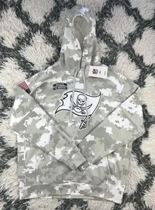 Neu mit Etikett Nike NFL Team Bekleidung Herren Tampa Bay Buccaneers Salute to Service Hoodie L - Bild 1 von 20