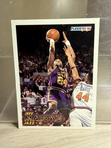 Baloncesto Fleer 1993-94 - #210 Jeff Malone Utah Jazz - Imagen 1 de 2