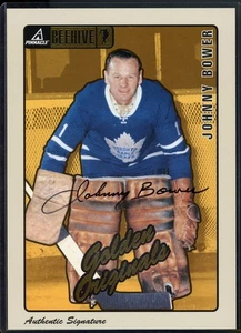 1997-98 Beehive Golden Originals Autographs #57 Johnny Bower - Picture 1 of 2