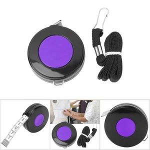 (Purple)Tape Measure 150cm Soft Retractable Tape Tailor Body Cloth Measuring - Picture 1 of 8