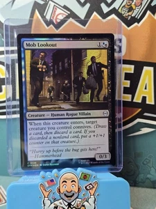 Magic The Gathering Foil Mob Lookout English Spiderman - Imagen 1 de 2